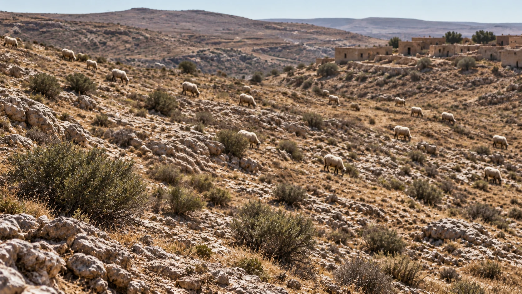 Micaiah describes Israel scattered on the mountains.
