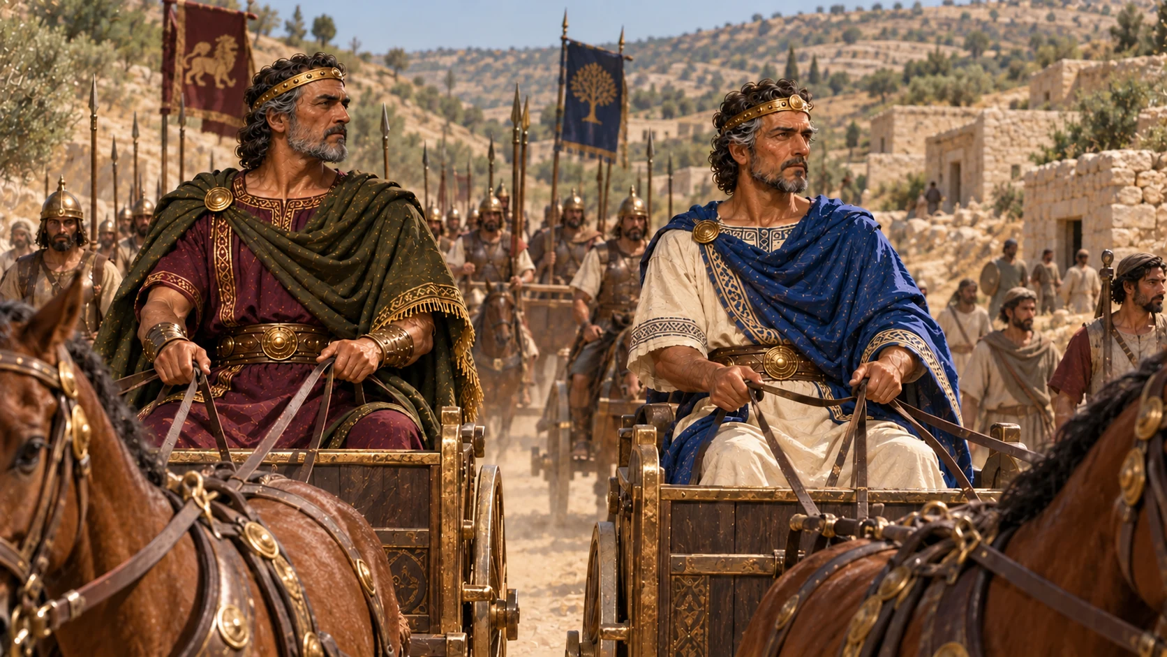 The kings go up to Ramoth-gilead.