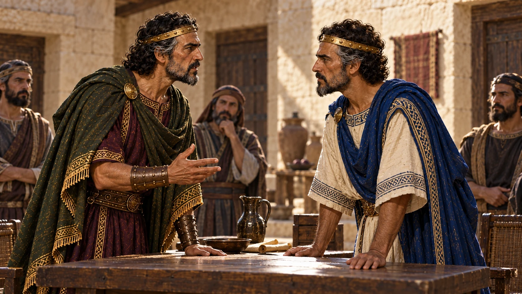 Jehoshaphat agrees to accompany Ahab into battle.