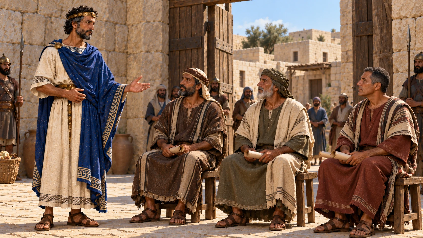 Jehoshaphat appoints judges city by city.