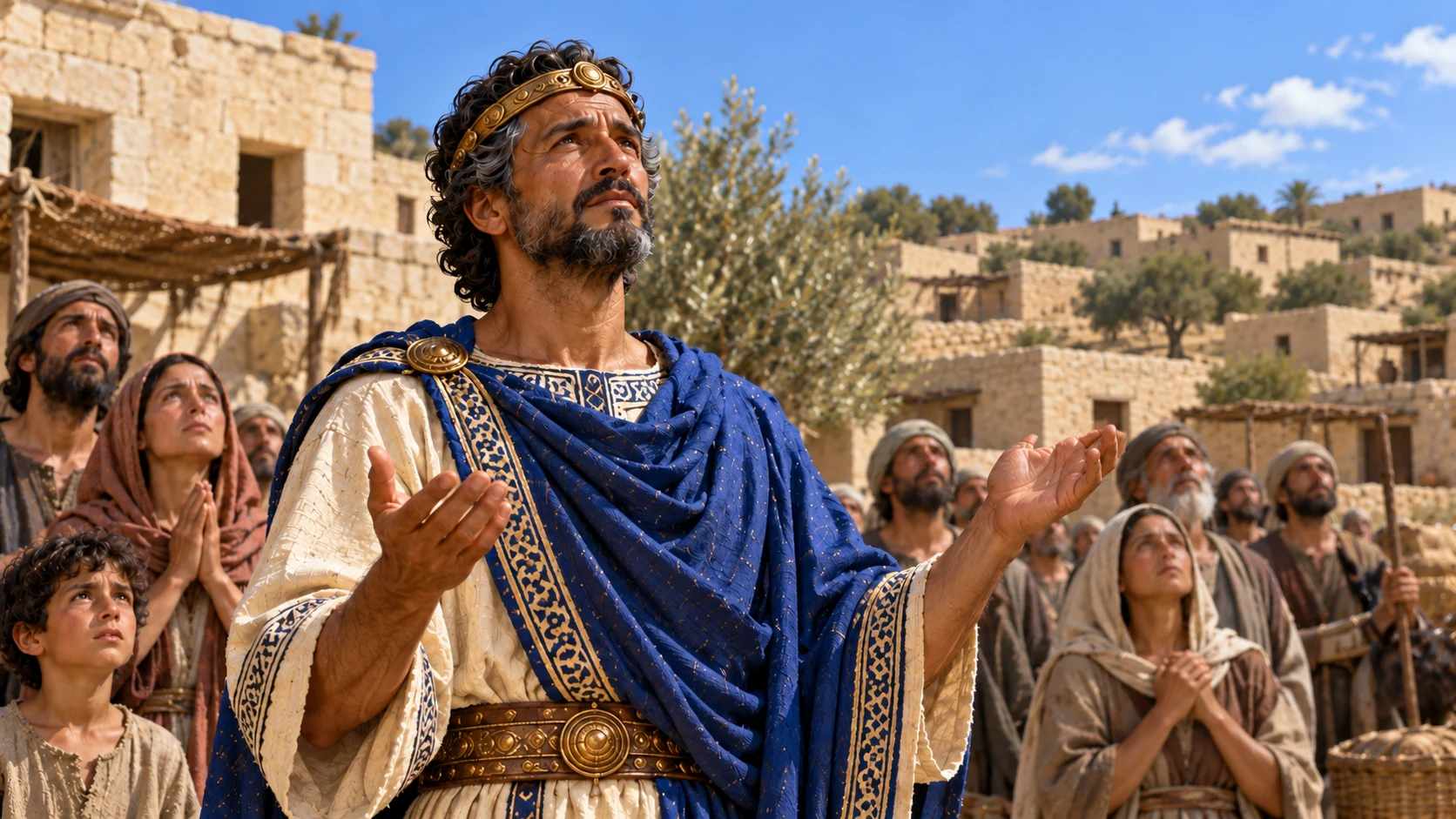 Jehoshaphat confesses Judah’s weakness and seeks God.