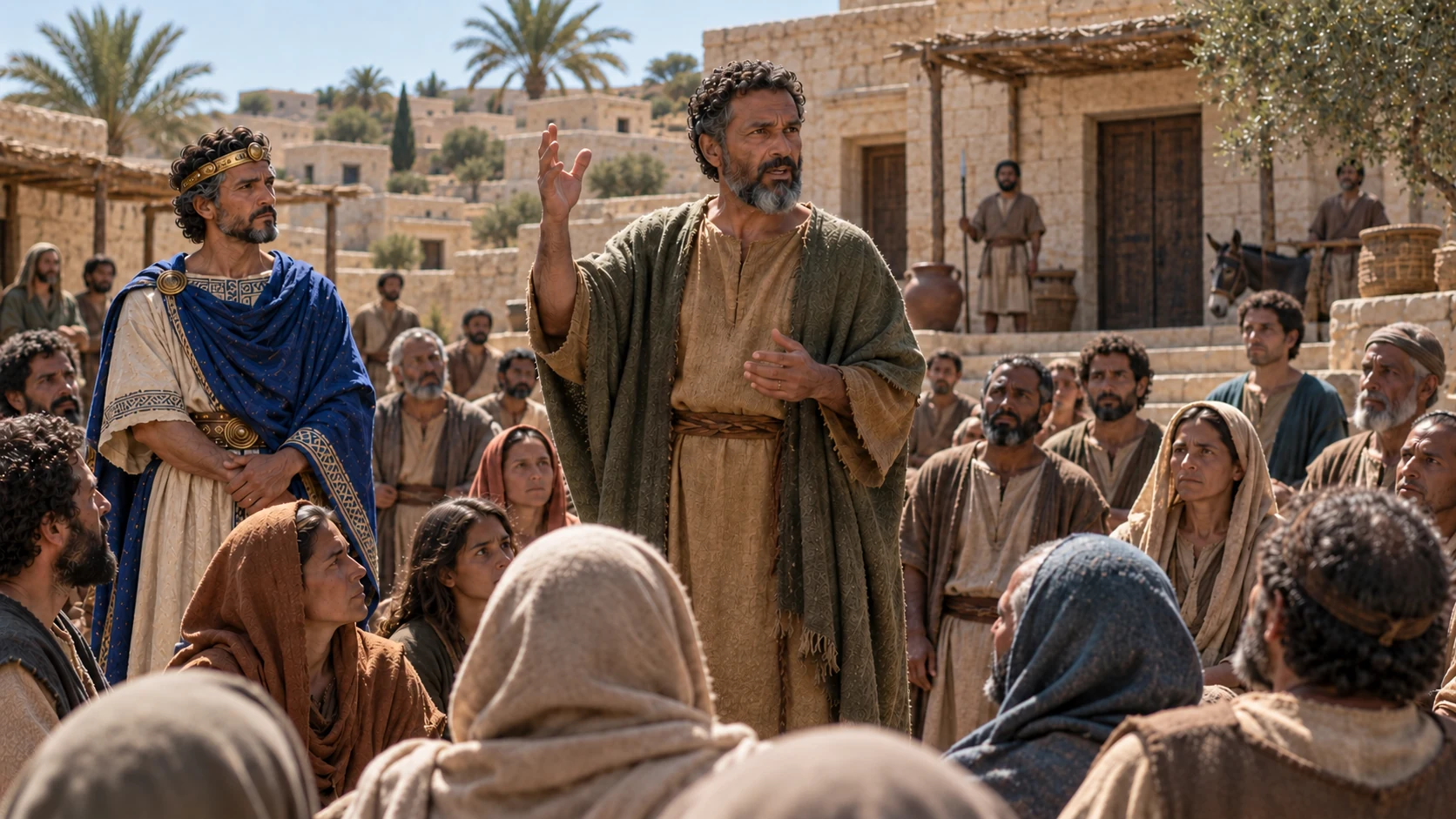 Jahaziel tells Judah to stand firm and see salvation.