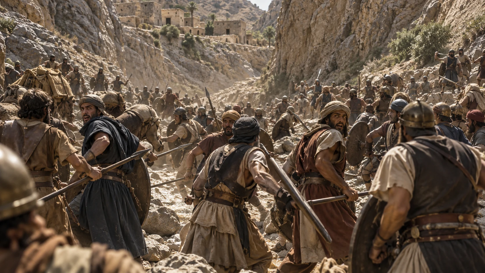 Ambushes strike the forces advancing against Judah.