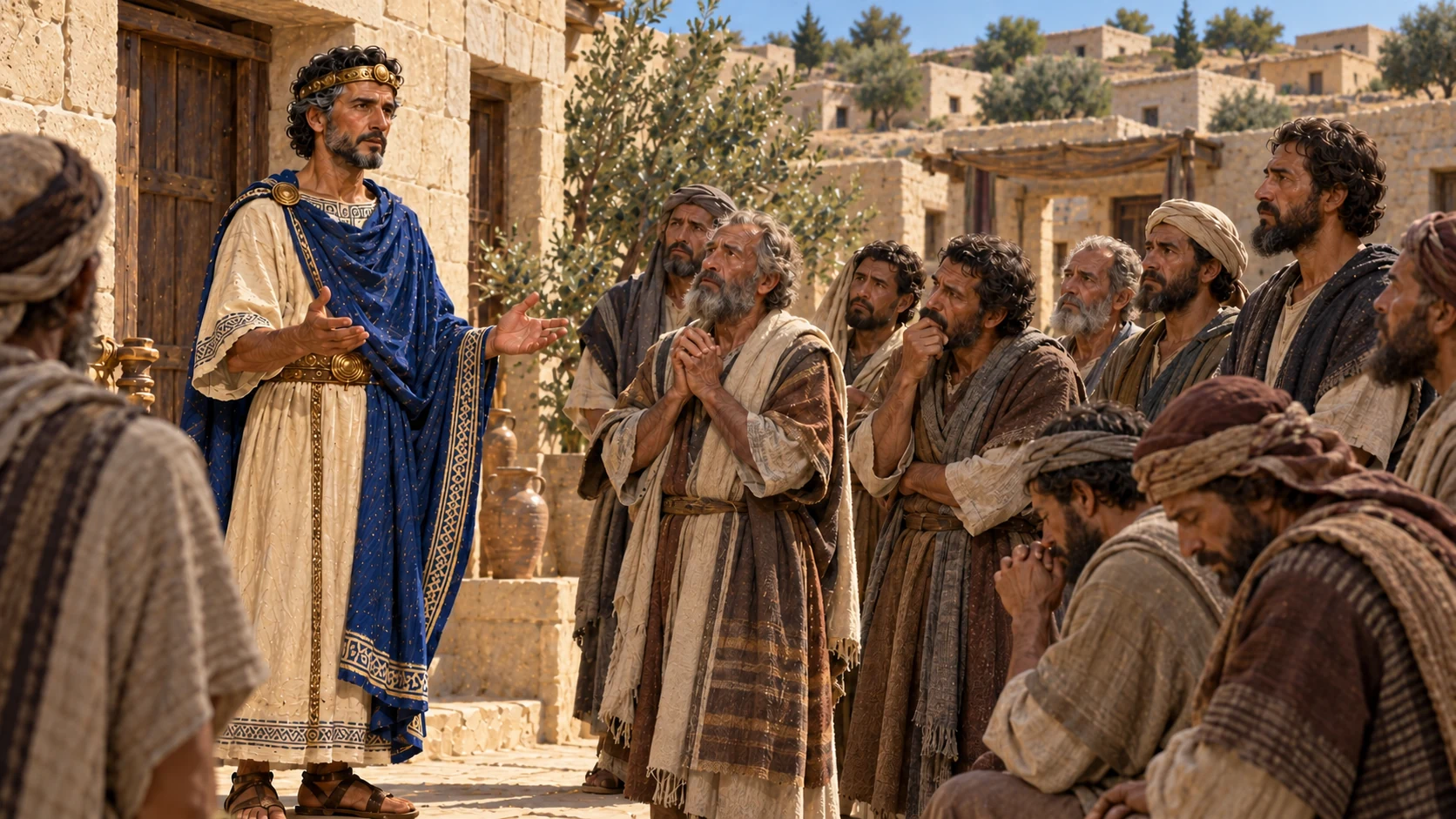 Jehoshaphat seeks Yahweh and proclaims a fast.