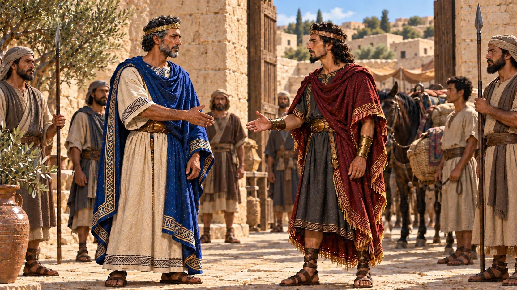 Jehoshaphat joins an alliance with Israel’s Ahaziah.