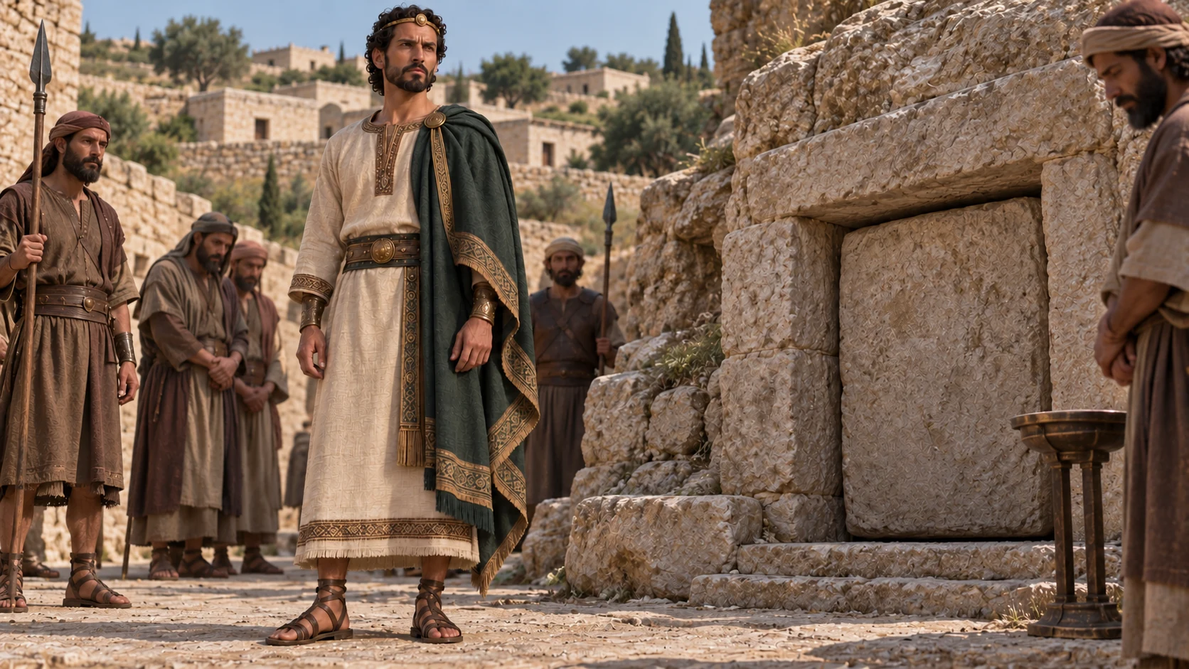 Jehoshaphat is buried, and Jehoram reigns in his place.