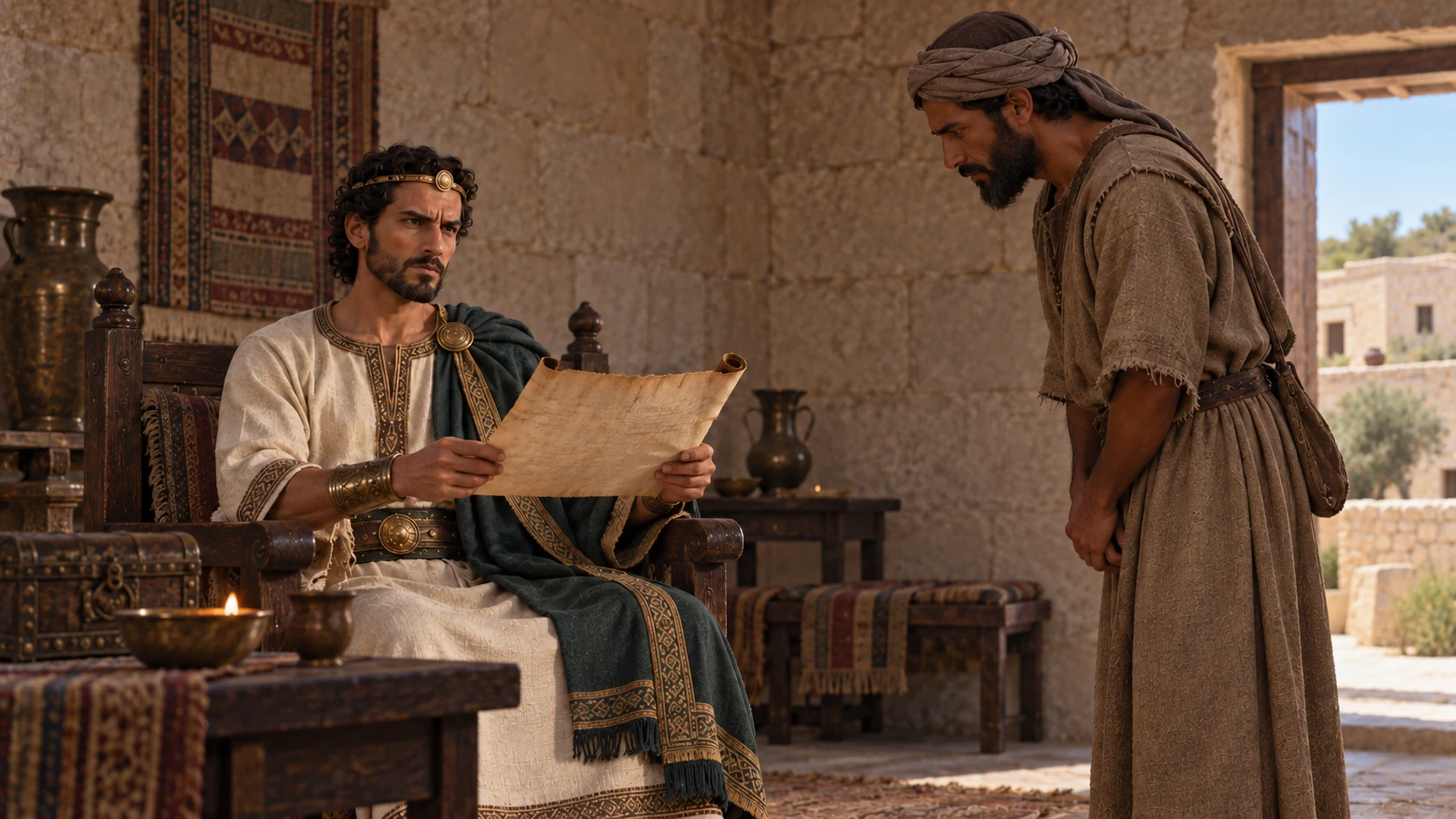 Elijah’s letter condemns Jehoram’s evil and his brothers’ deaths.