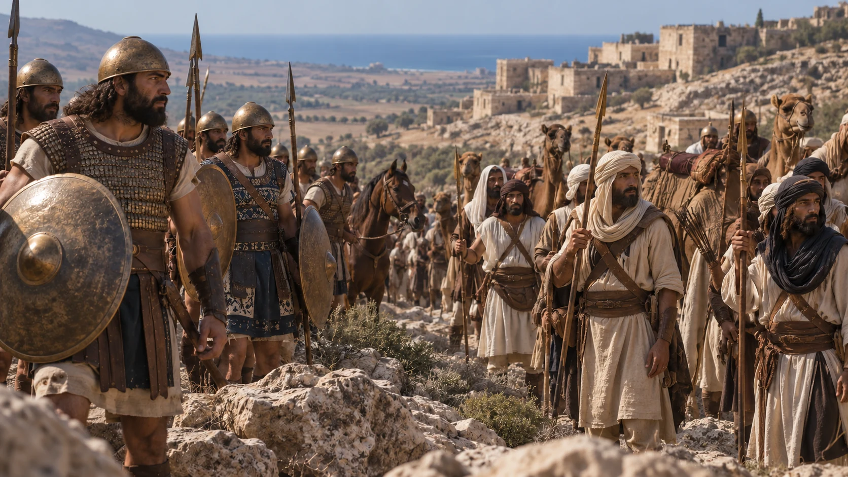 Philistine and Arabian forces rise against Jehoram’s kingdom.