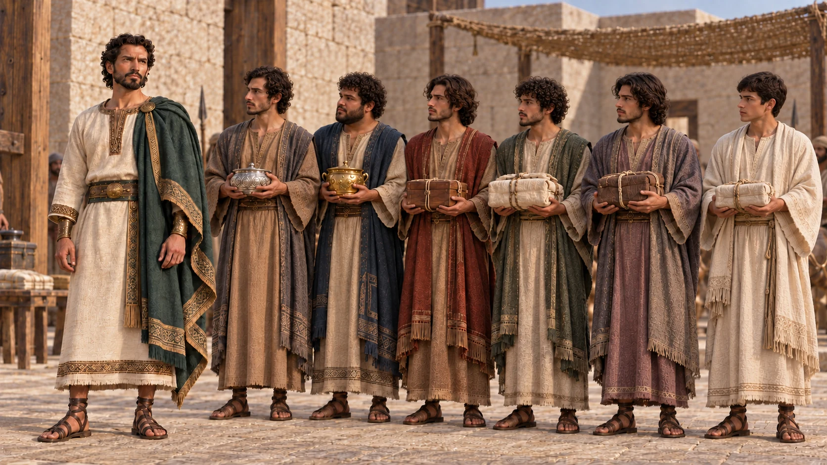 Jehoshaphat gives gifts to his sons and the kingdom to Jehoram.