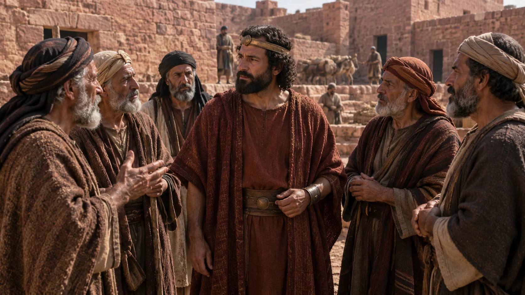 Edom rebels against Judah and chooses its own king.