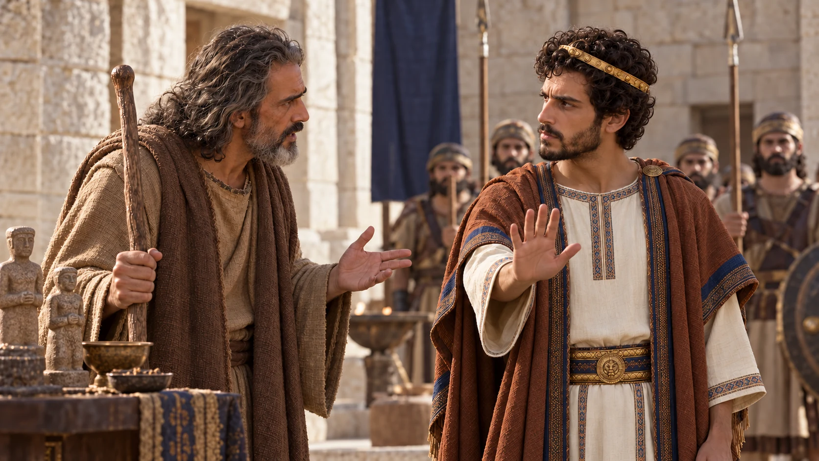 Amaziah silences the prophet who warns of his downfall.