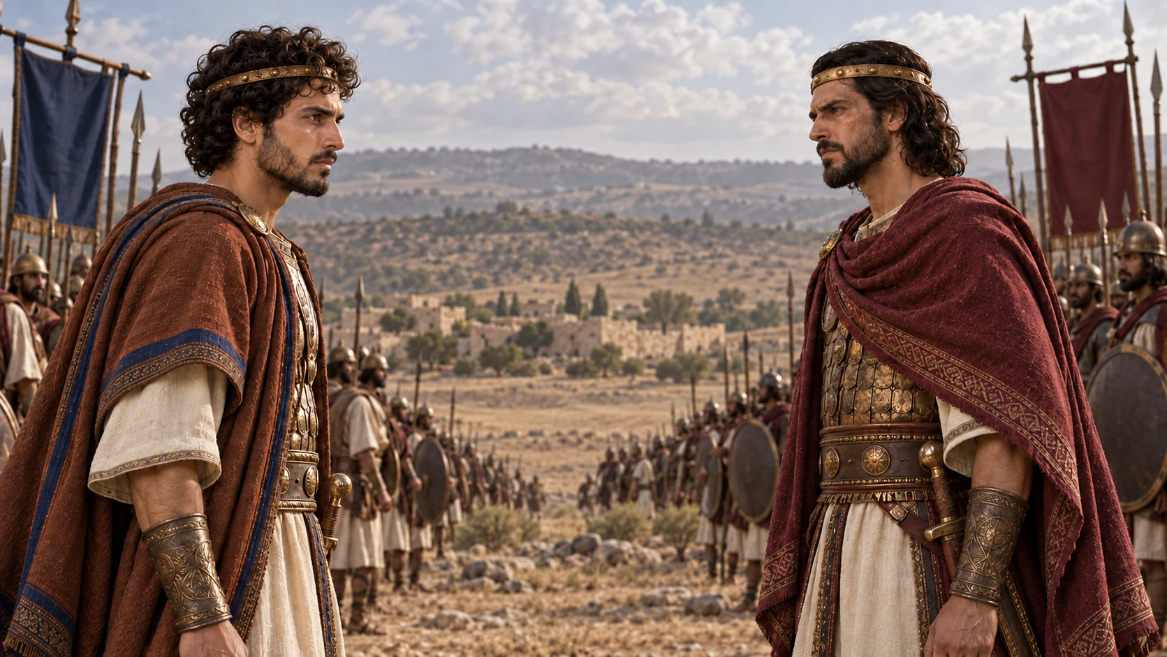 Joash and Amaziah meet in battle at Beth-shemesh.