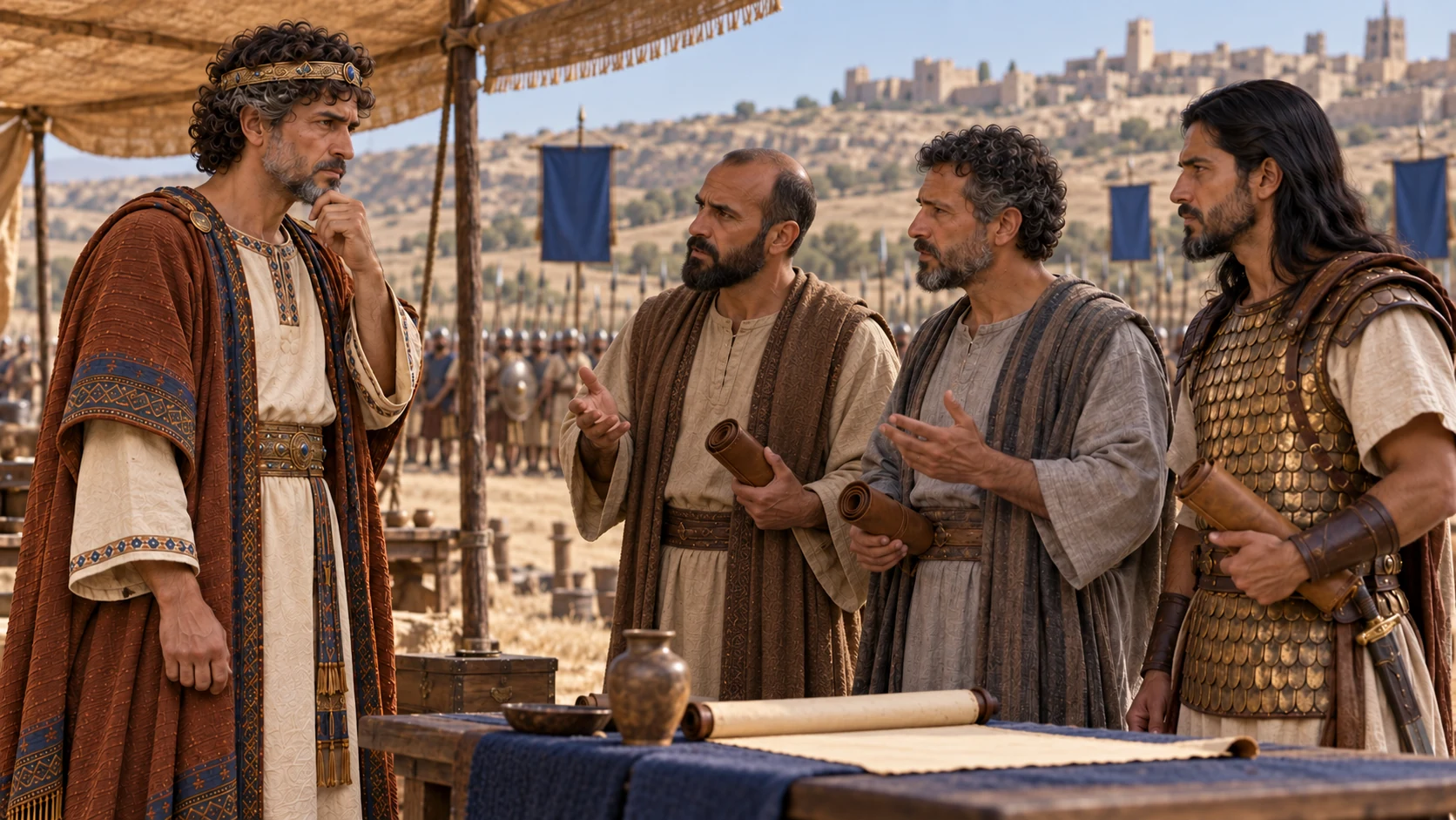 Scribes and commanders organize Uzziah’s powerful army.