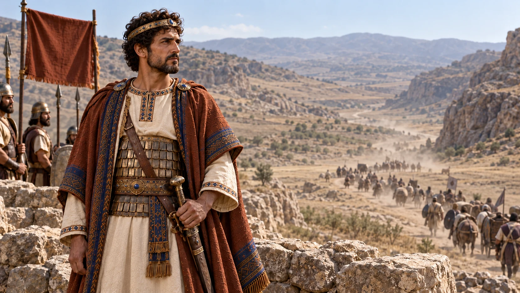 Uzziah prevails against Philistines, Arabians, and Meunites.