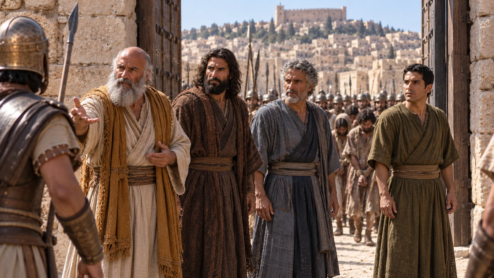 Ephraim’s leaders refuse to accept the captive people of Judah.