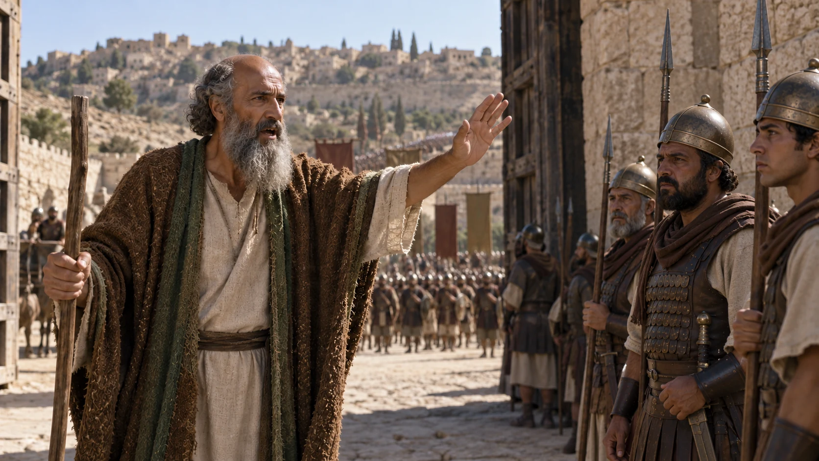 Oded confronts the army returning to Samaria.