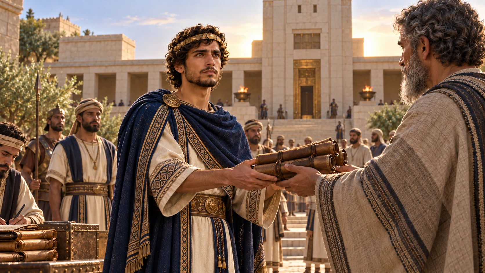 Hezekiah begins his reign and chooses the faithful path of David.