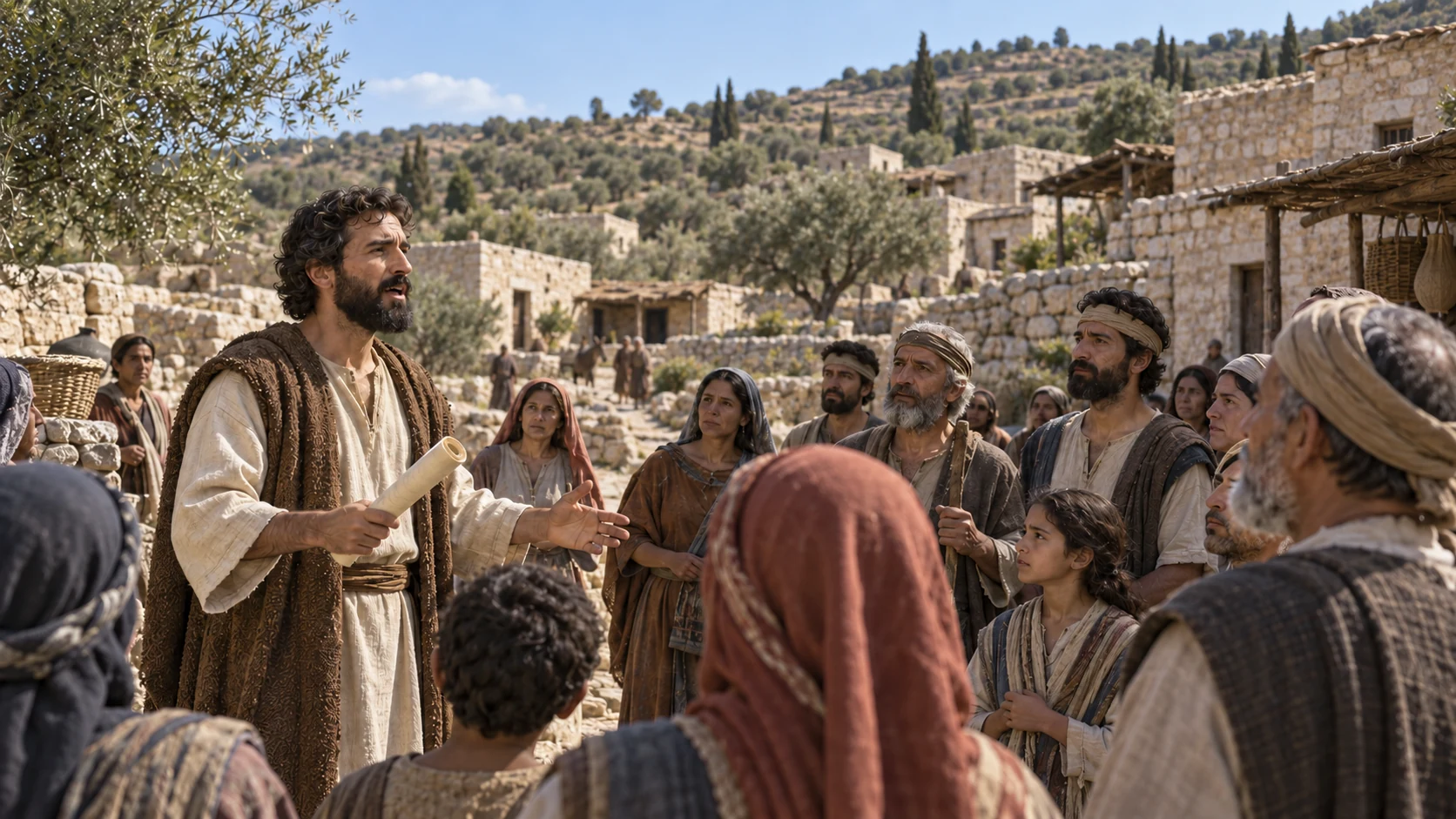 A courier calls the remnant of Israel to return to Yahweh.