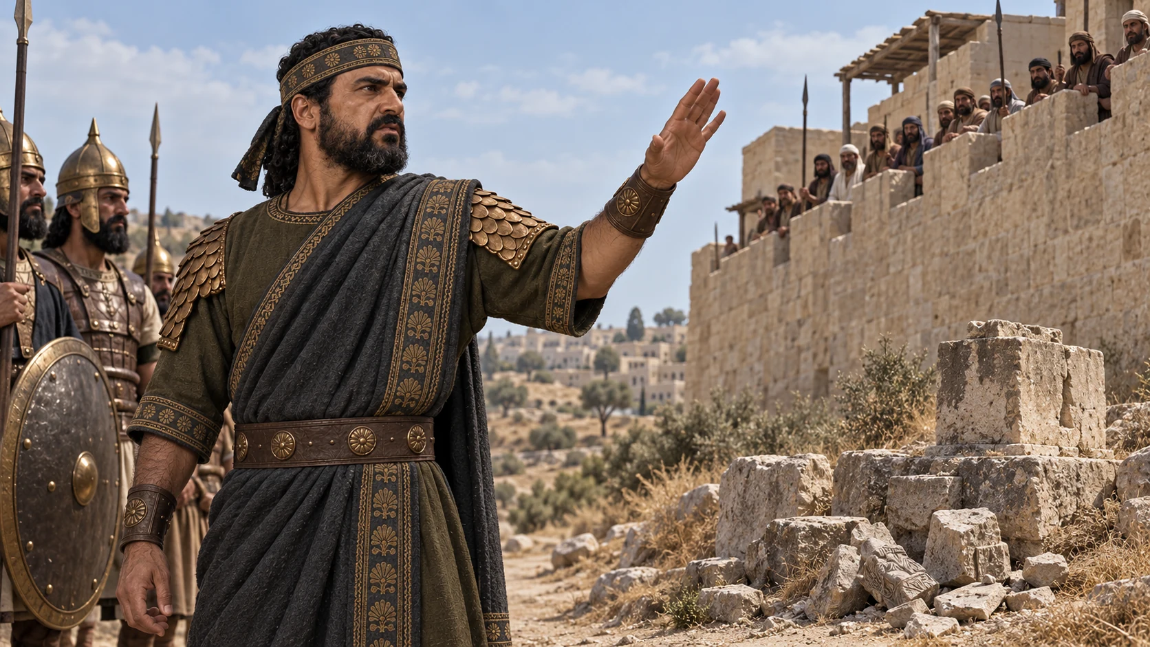 The Assyrian spokesman twists Hezekiah’s reforms into an accusation.