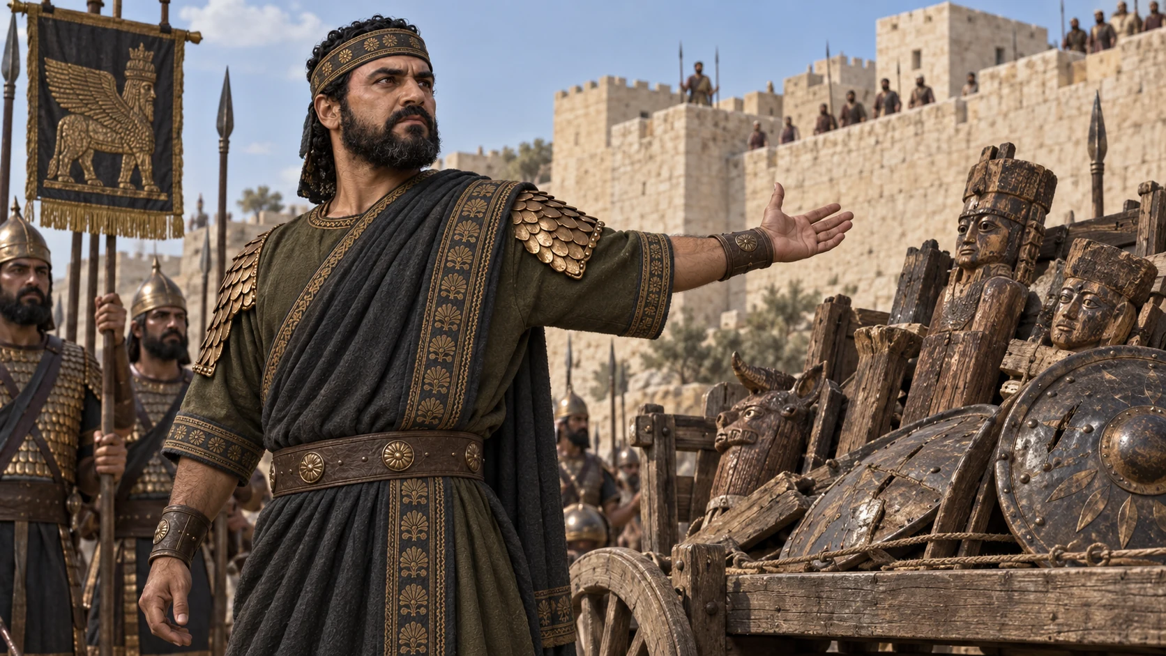 Assyria boasts that other nations’ gods could not rescue them.