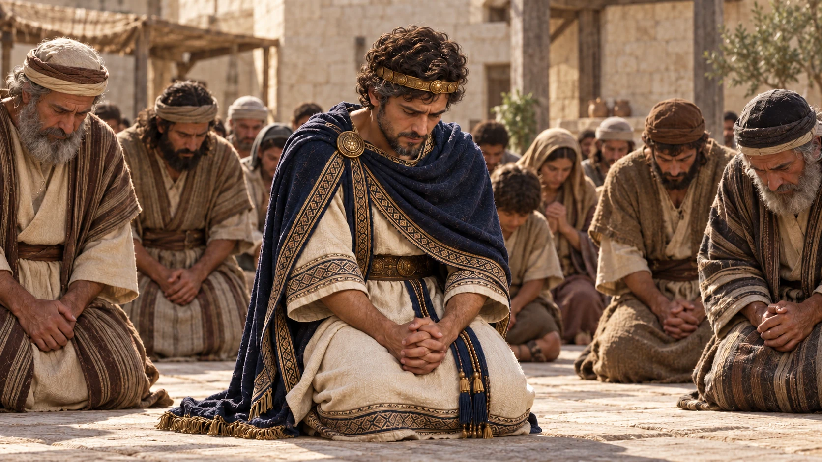 Hezekiah and Jerusalem humble themselves for their pride.