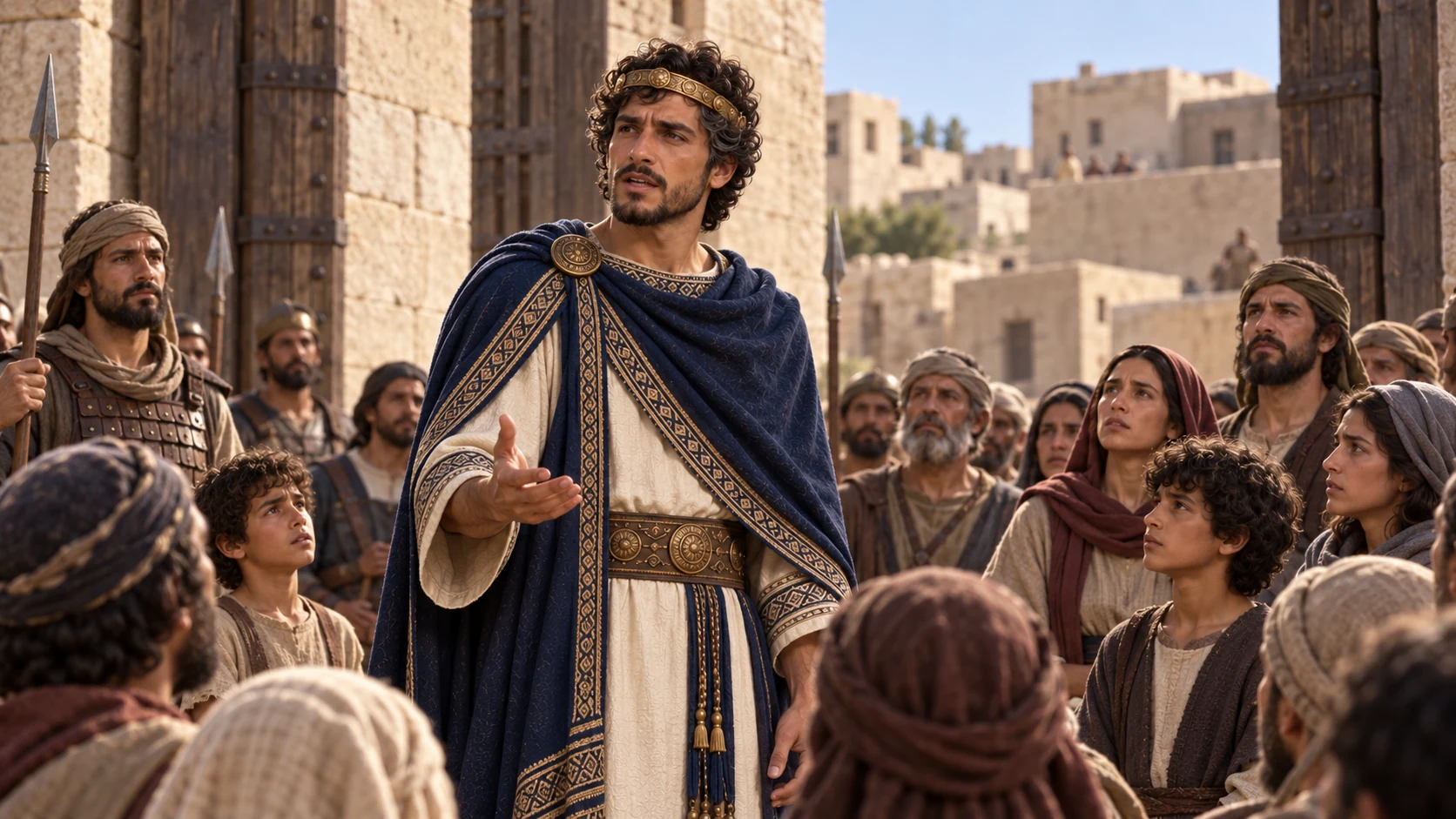 Hezekiah encourages the people to rely on Yahweh’s help.