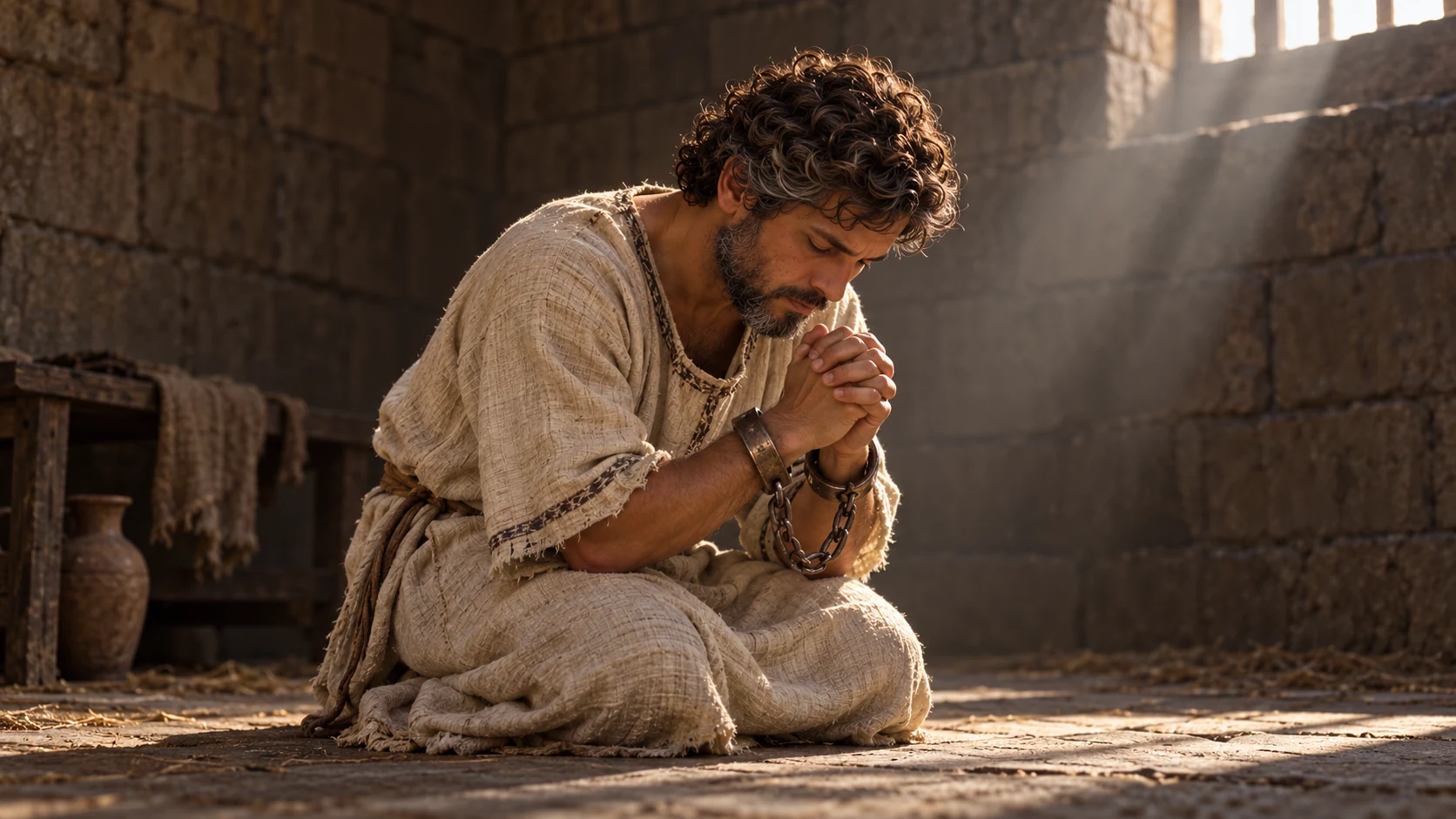 In distress, Manasseh seeks Yahweh and humbles himself.
