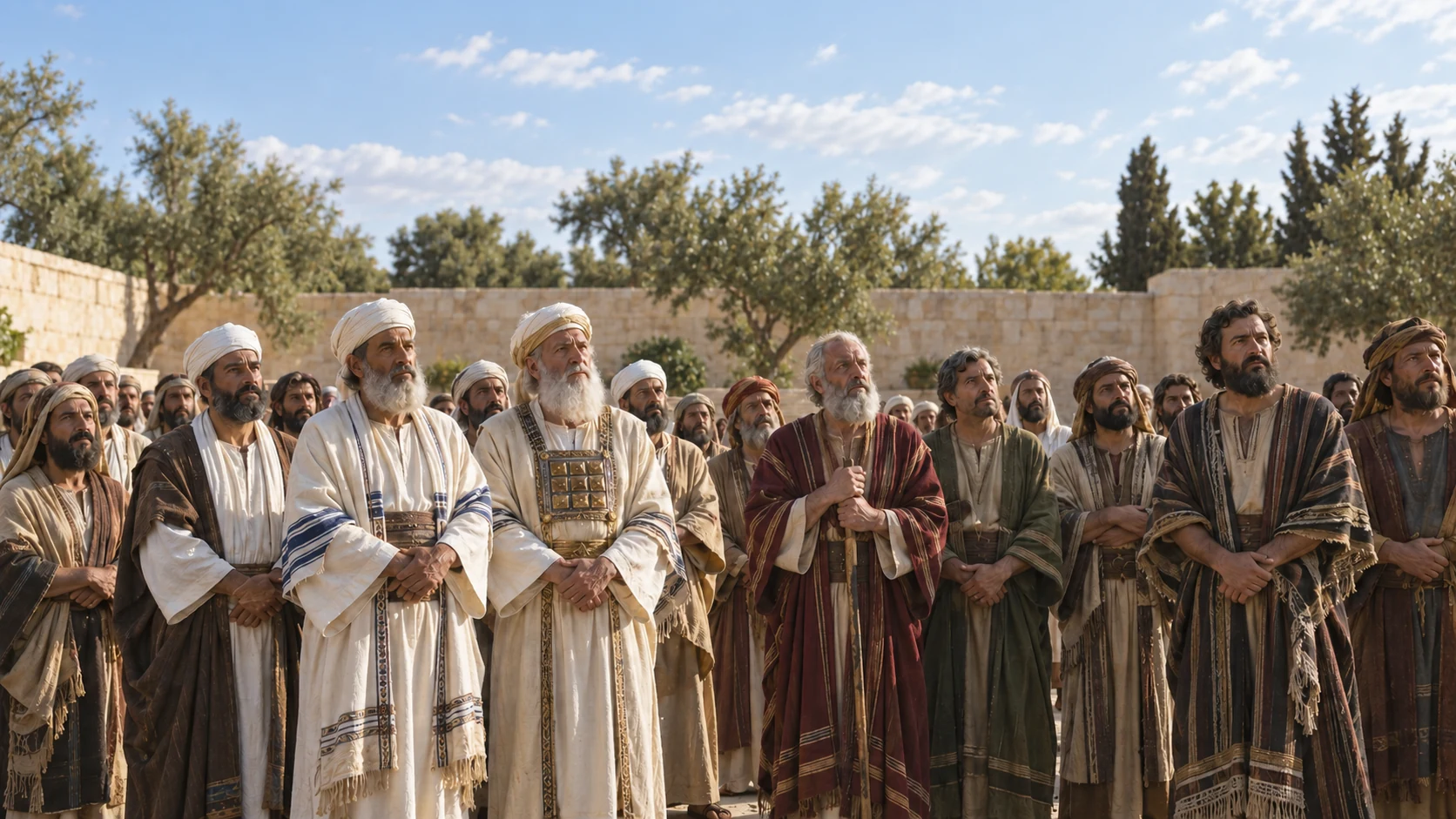 Jerusalem and Benjamin commit themselves to the covenant.