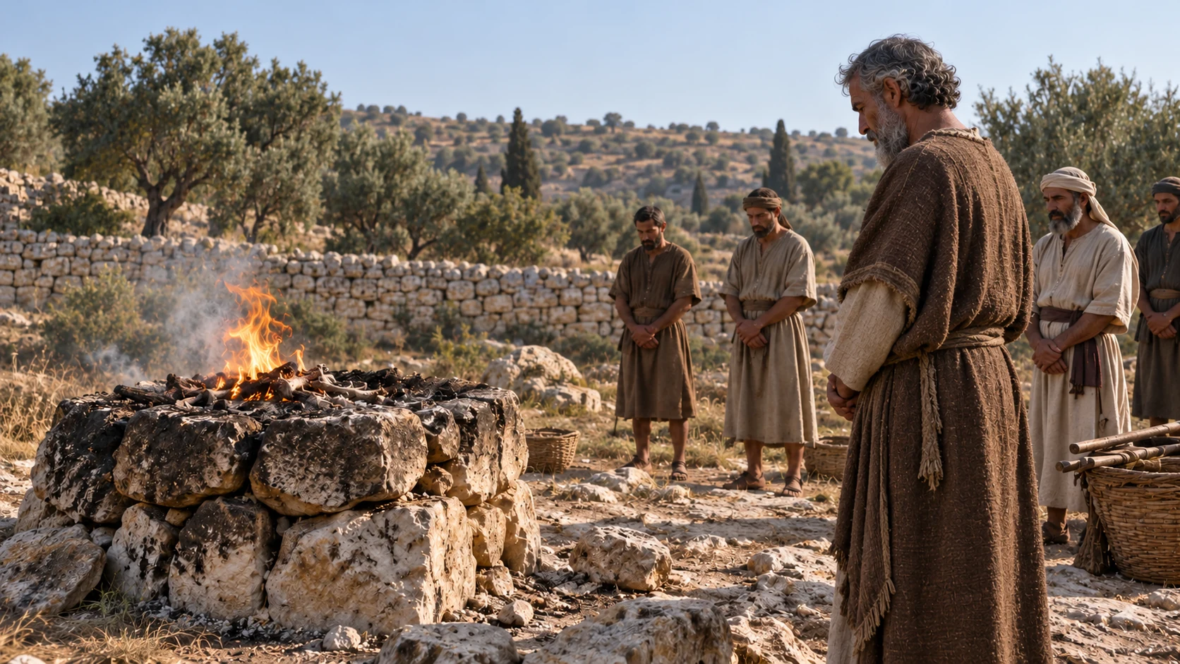 The priestly graves and altars mark the severity of Josiah’s cleansing.