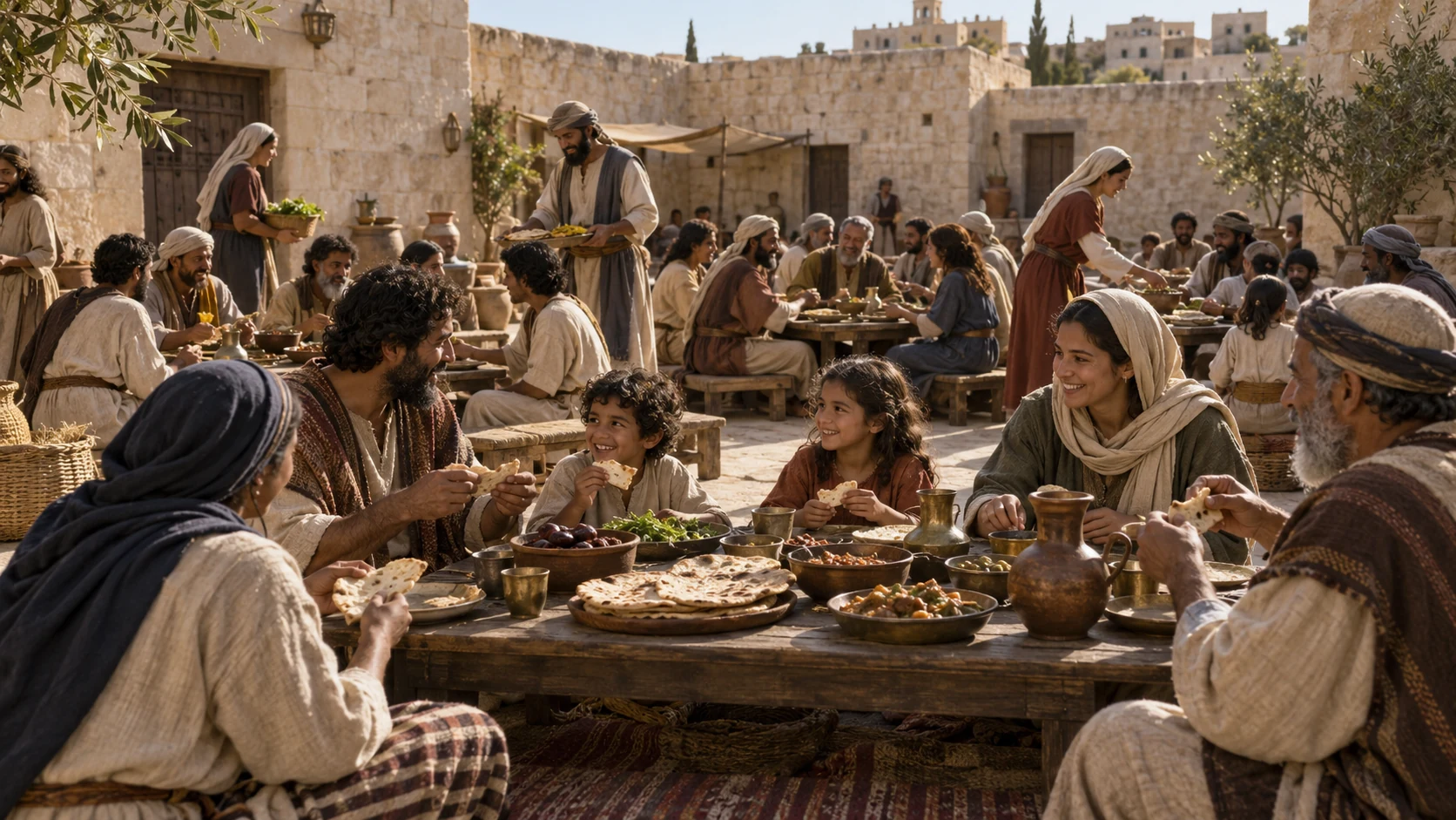 Israel celebrates Passover and seven days of Unleavened Bread.