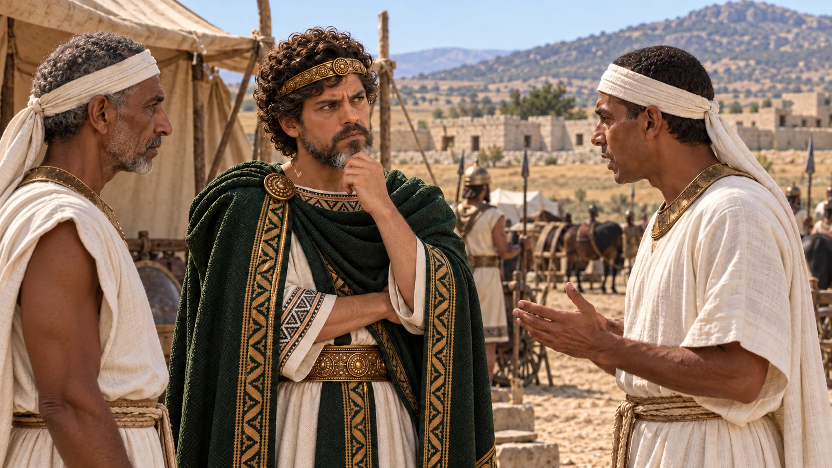 Neco’s messengers urge Josiah to stop opposing his advance.