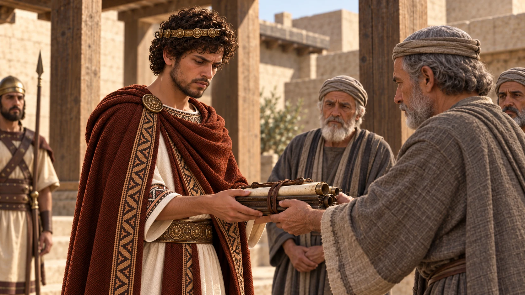 The people make twenty-three-year-old Jehoahaz king after Josiah.