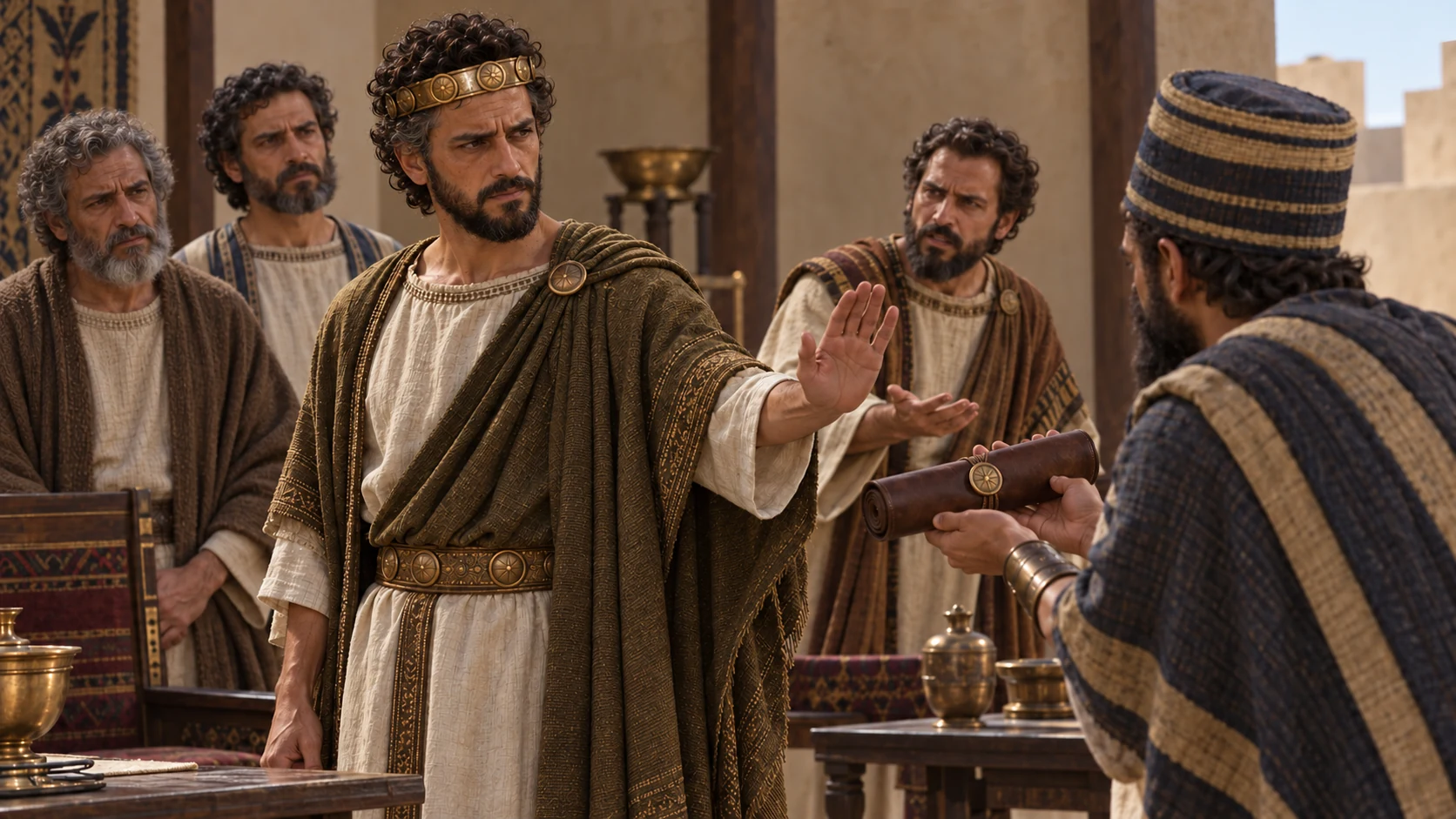Zedekiah rebels against Babylon and refuses to turn to Yahweh.