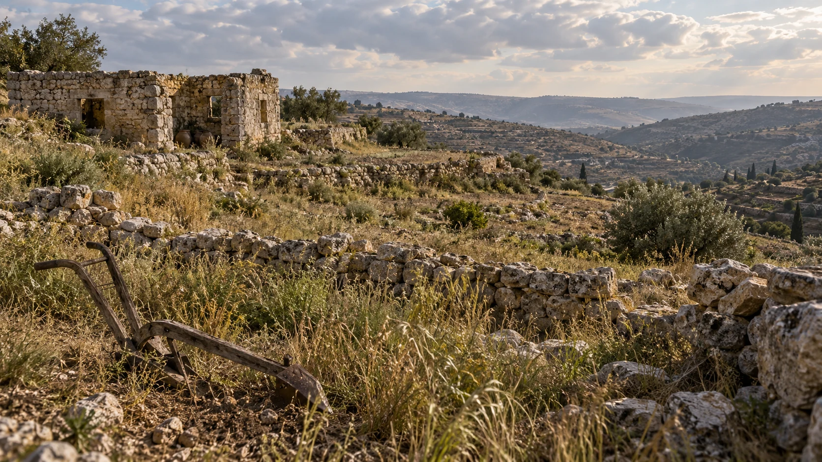 The desolate land rests through the years foretold by Jeremiah.