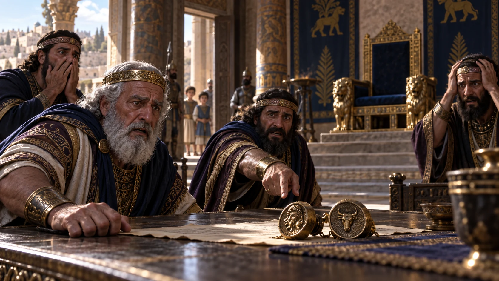 The Samarian leaders fear Jehu after the fall of two kings and doubt they can resist.