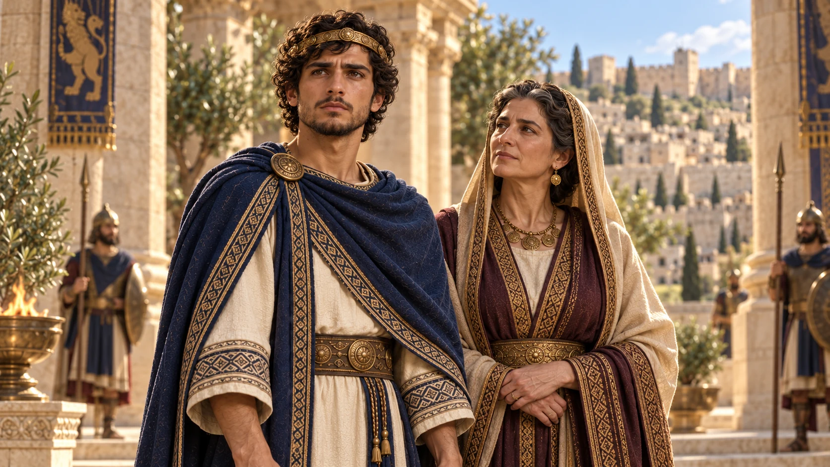 Hezekiah stands with his mother Abi in the Judahite court; avoid treating the future twenty-nine years as already elapsed.