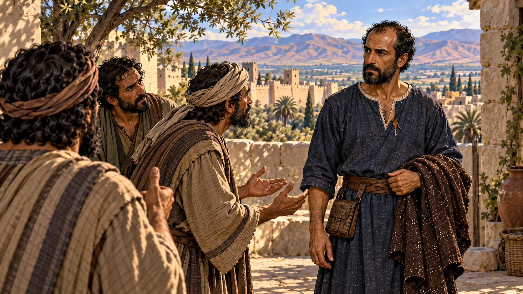 Jericho prophets propose the search to Elisha, who resists.