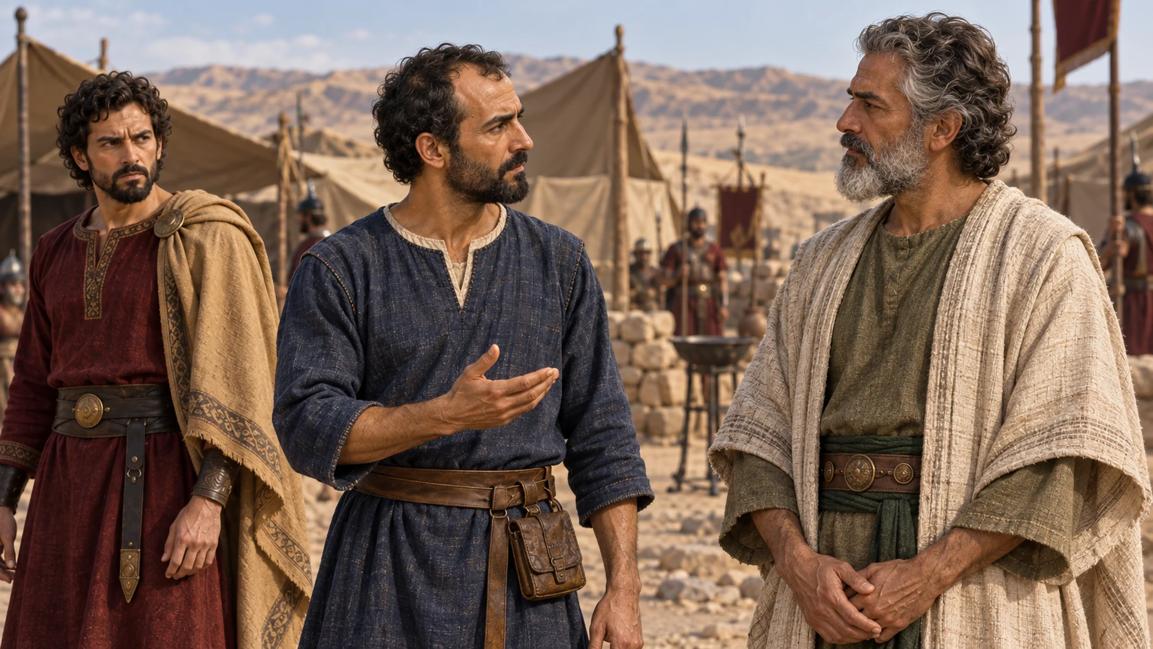 Elisha acknowledges Jehoshaphat with measured respect, distinct from his rebuke of Jehoram.