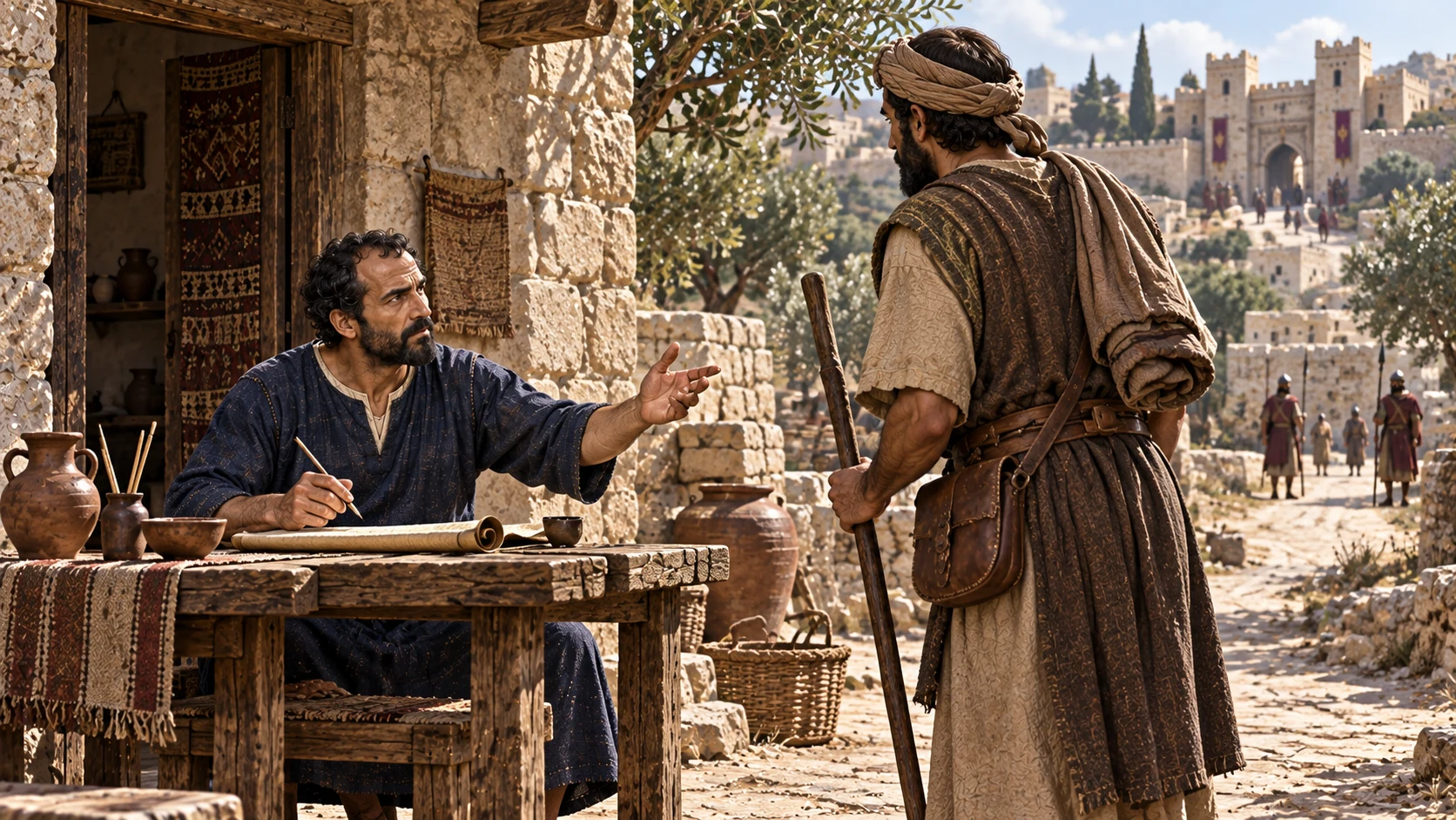 Elisha sends a message asking that Naaman come to him.