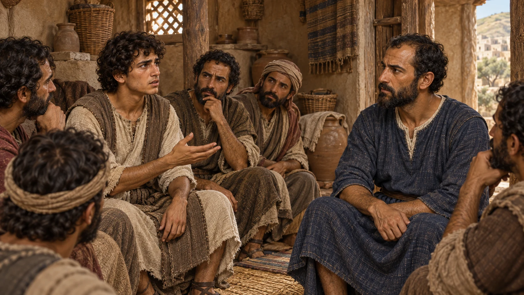 The prophetic community tells Elisha their dwelling is too cramped.