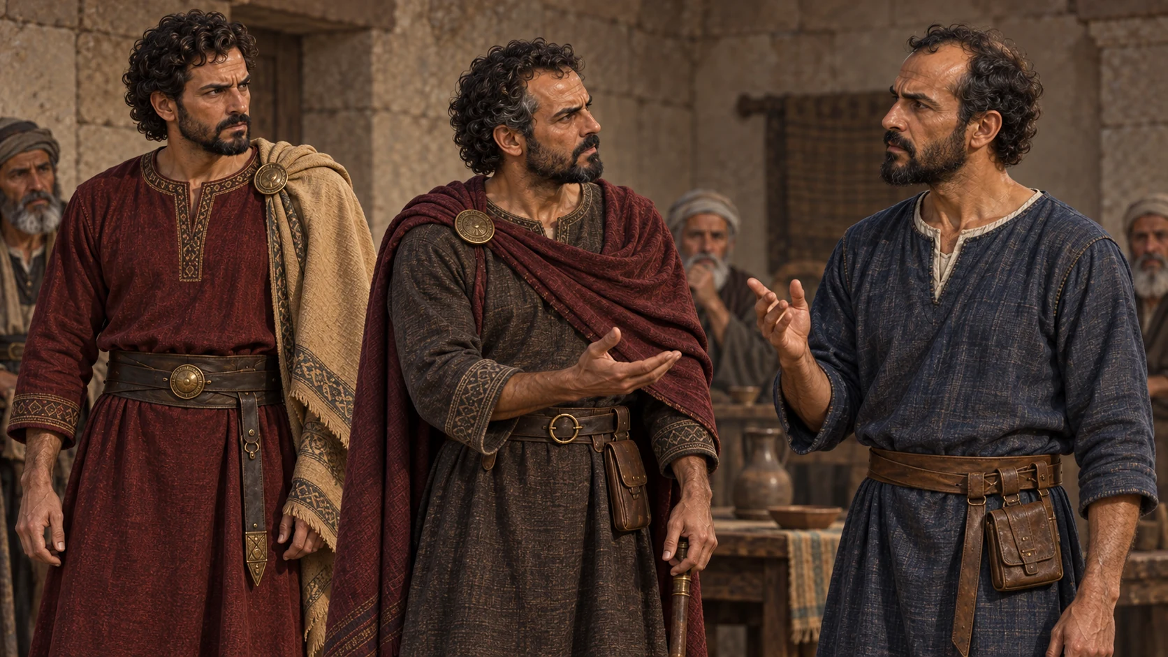 Jehoram’s officer scoffs at Elisha’s promise; Elisha answers that the officer will see the food but not eat it.