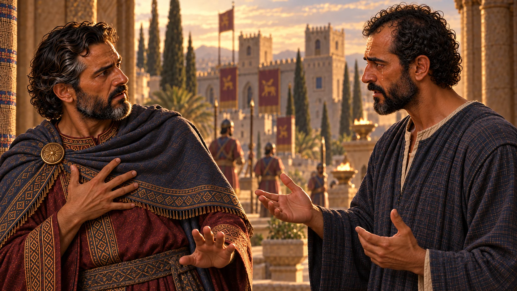 Hazael protests that he is only a servant, but Elisha says Yahweh has shown him as Aram’s future king.