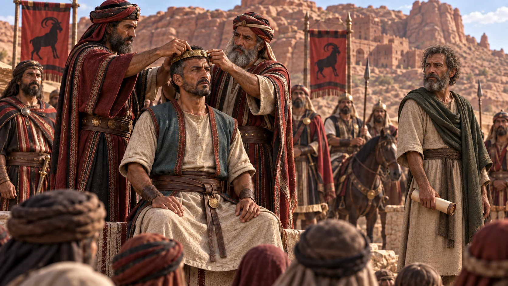 Edom rejects Judah’s rule and appoints its own king.