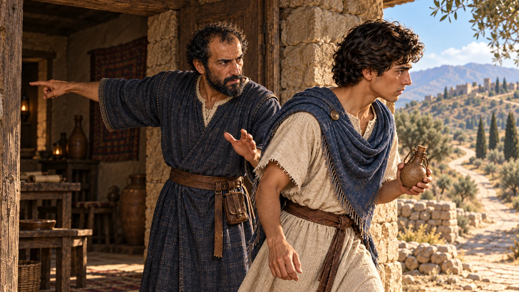 Elisha instructs the young prophet to anoint Jehu king over Israel and leave immediately.