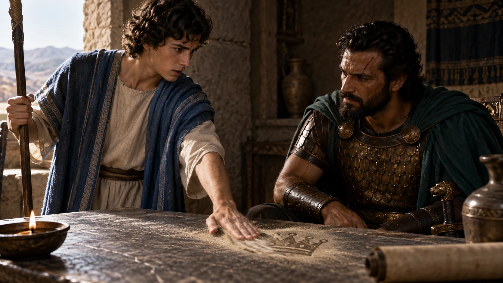 Jehu receives the grave charge that the house of Ahab will come to an end.