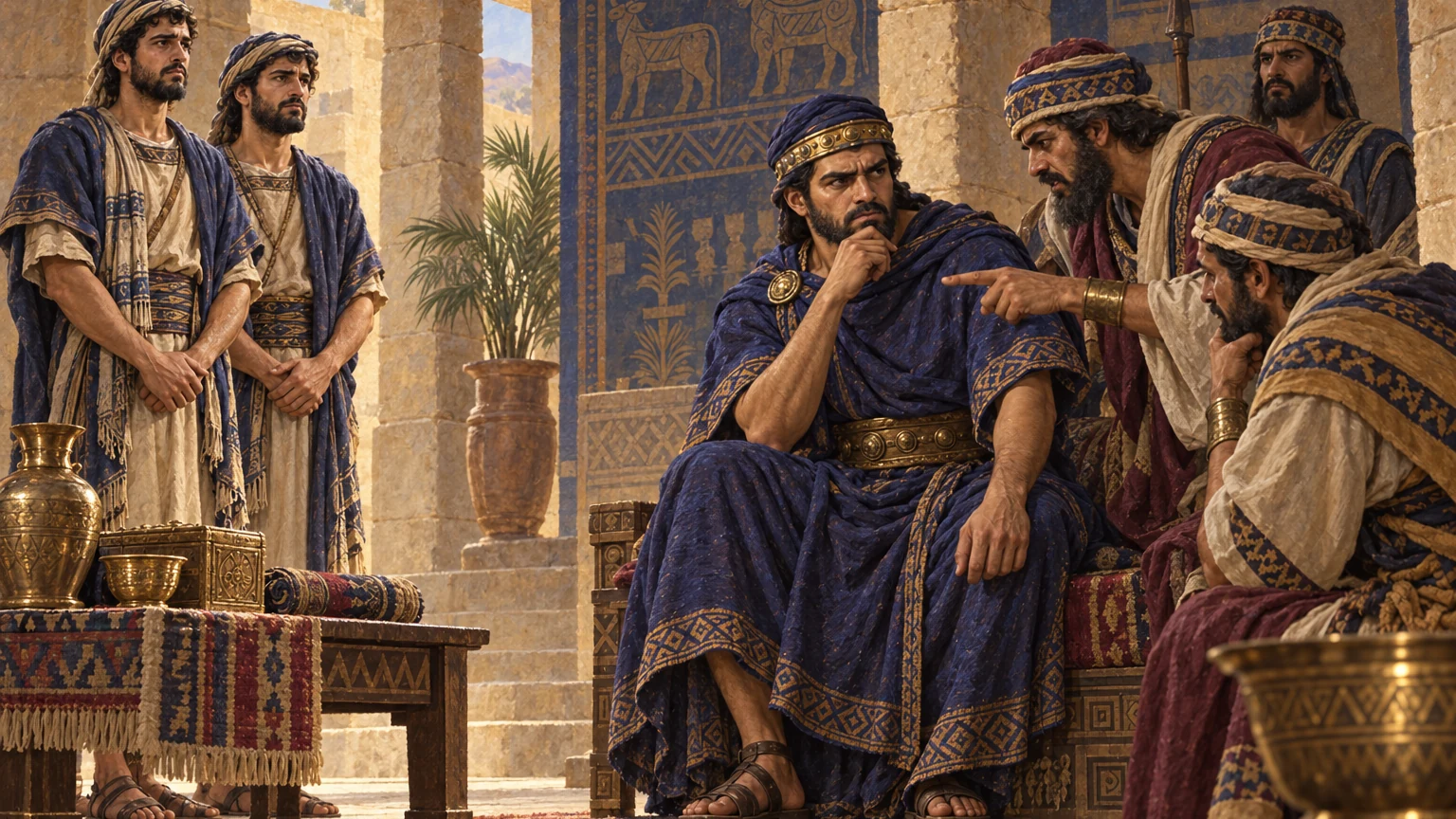 Hanun mistrusts David’s condolence envoys.