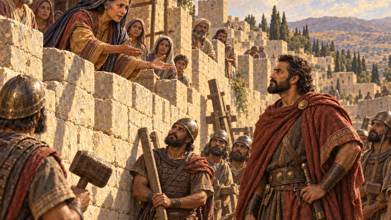 The Wise Woman Saves Her City.