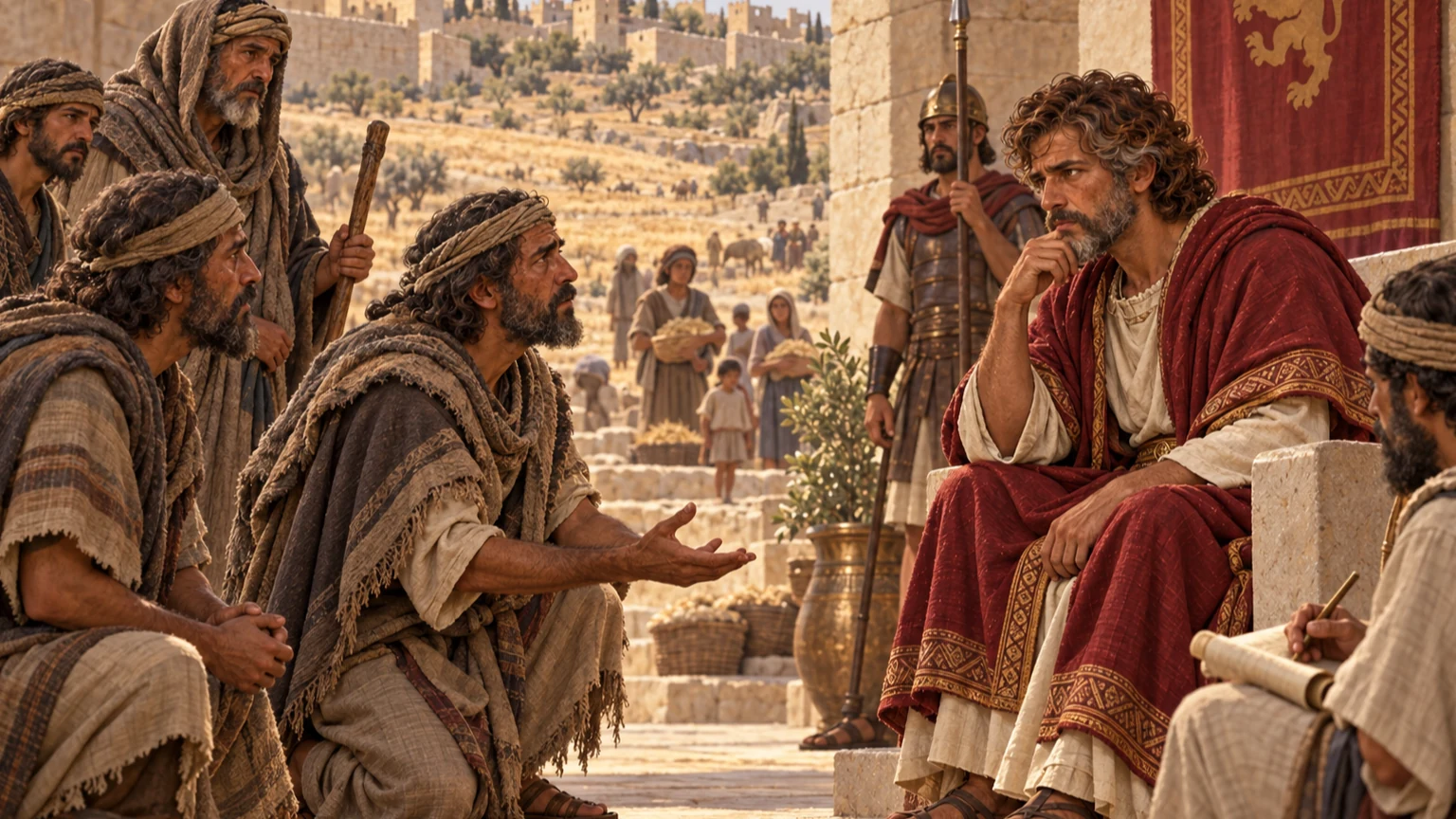 Famine and Restitution.