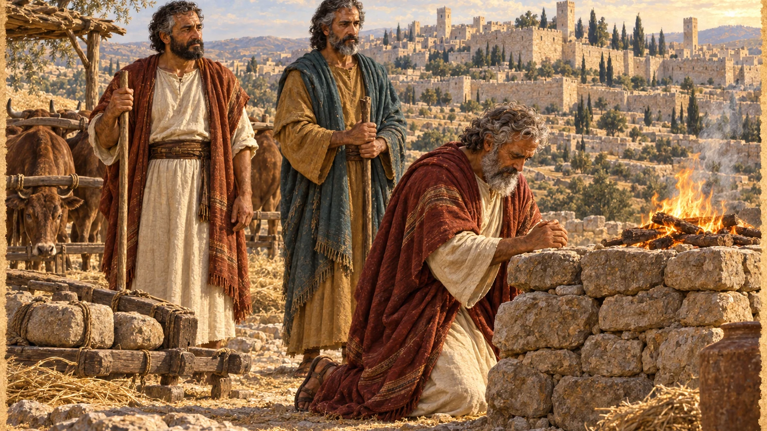The Threshing-floor Altar.