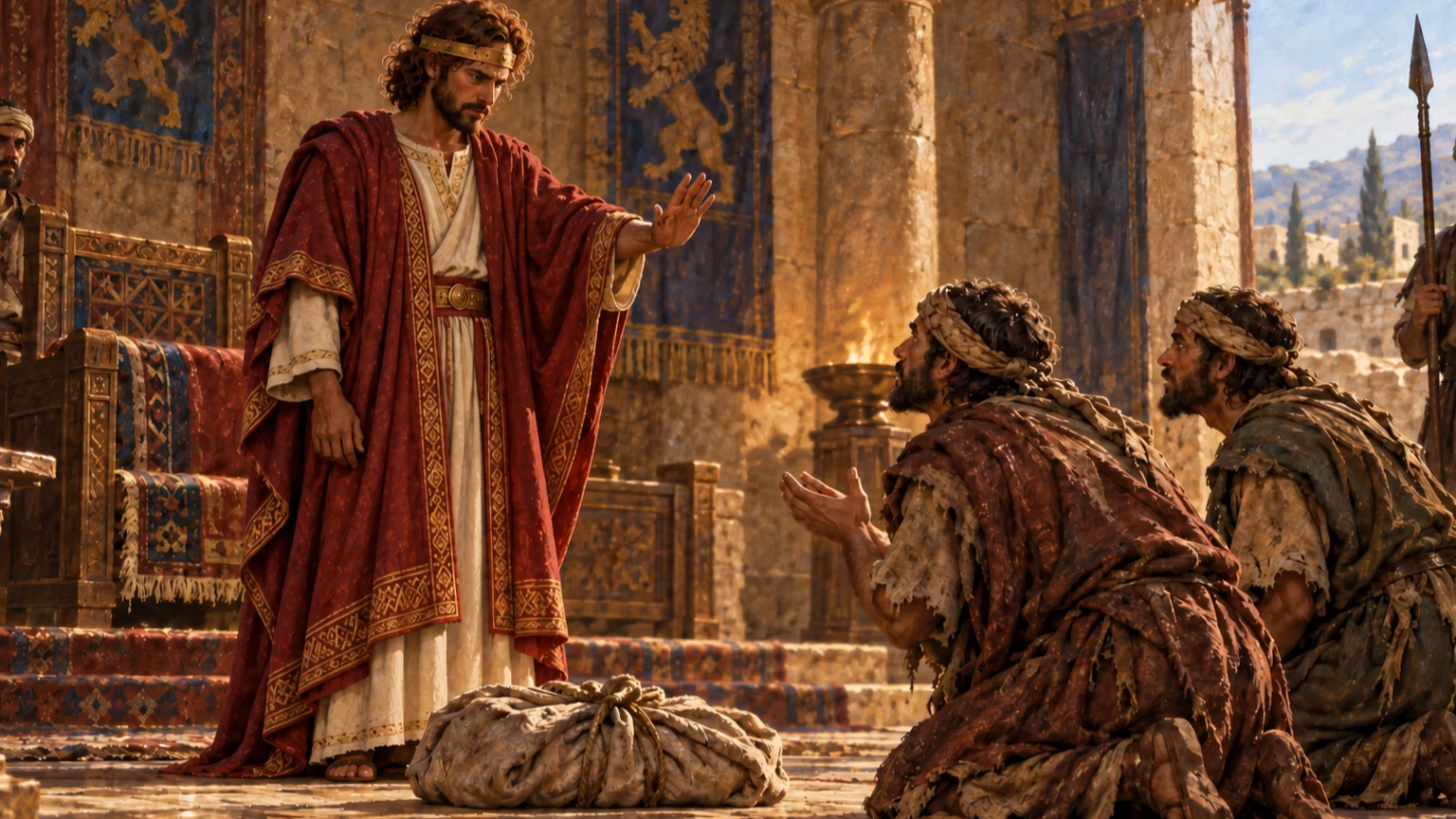 David rejects the murderers' expectation of reward.